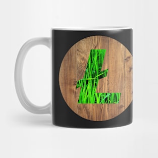 Litecoin: Wood and Grass Mug